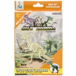 Zbuduj szkielet dinozaura - puzzle 3D