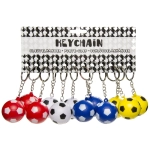 Soccer keychain mix colors