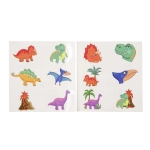 Zestaw tatuaży 6 sztuk - Dinozaury