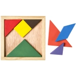 Drewniana układanka puzzle tangram