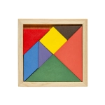 Drewniana układanka puzzle tangram