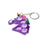 Fidget Pop Einhorn Schlüsselanhänger