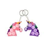 Fidget Pop Einhorn Schlüsselanhänger