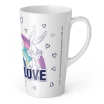 Ceramiczny kubek XL Latte Looney Tunes - Love is Love
