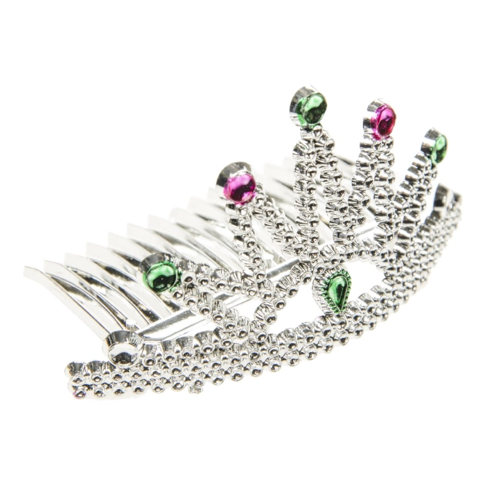 Mini tiara księżniczki - grzebyk