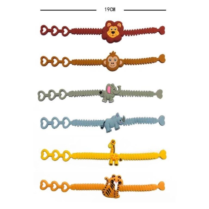 Bracelet for children - wild animals