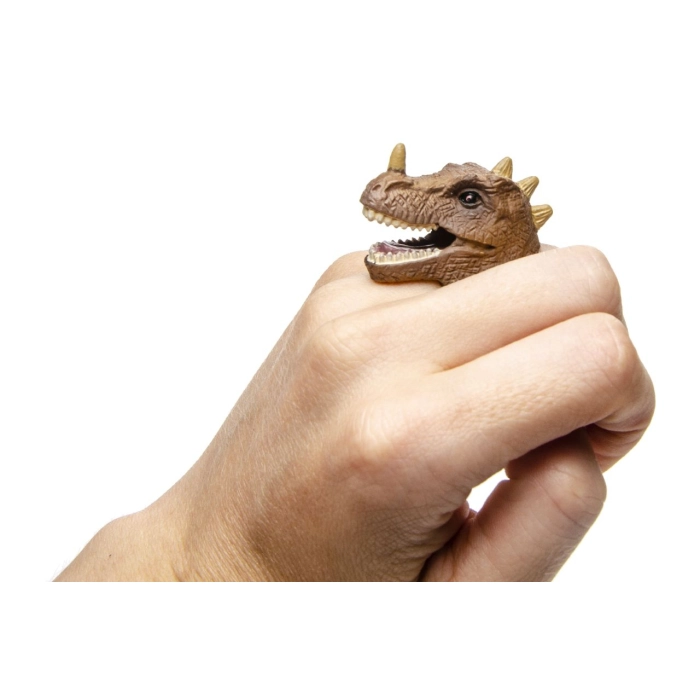 Ring with a dinosaur