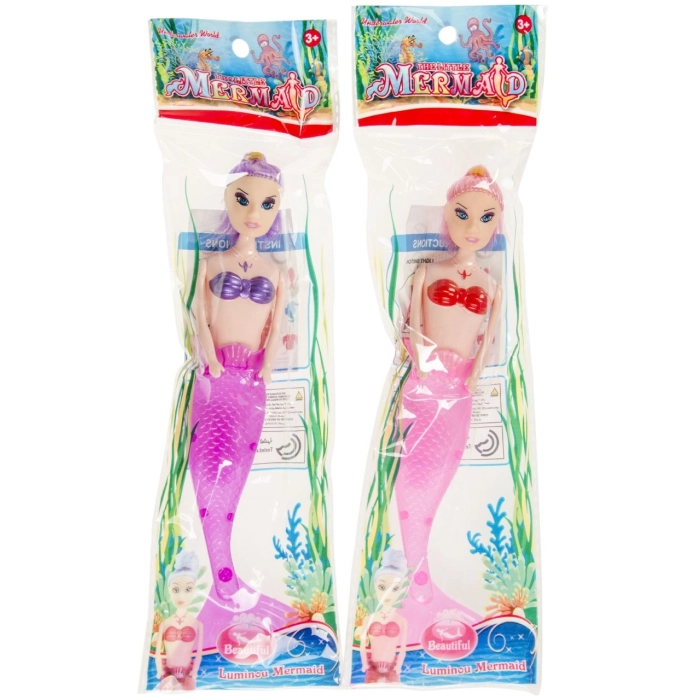 Lalka syrenka - 21 cm