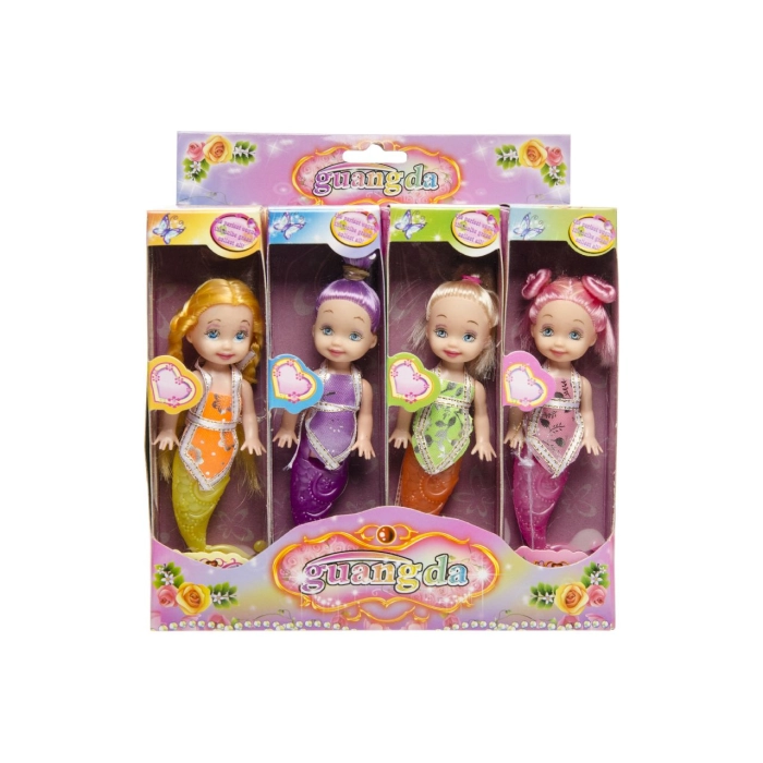 Lalka syrenka box - 13 cm