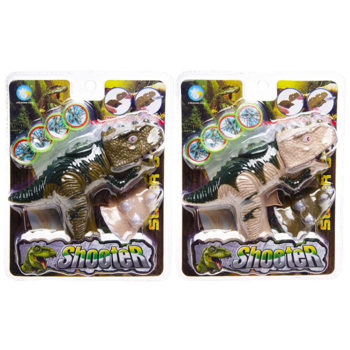 Strieľacie disky - dinosaurus