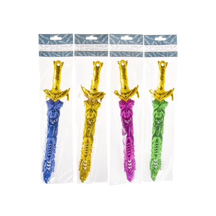 Plastikowy miecz wojownika - 33 cm