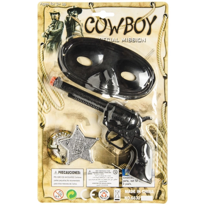 Pistole mit Zubehör - Cowboy