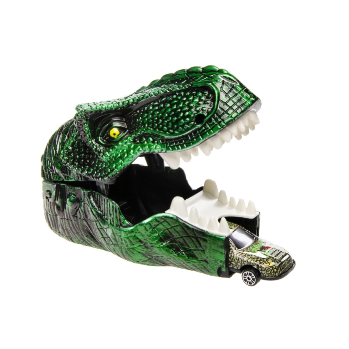 Odpaľovacie zariadenie dinosaurov s autom