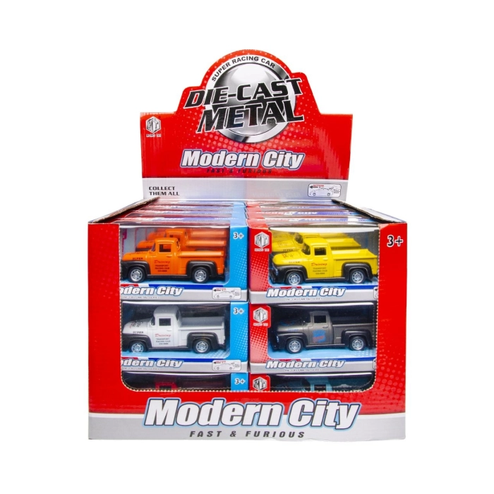Samochodzik retro pick up Die-cast