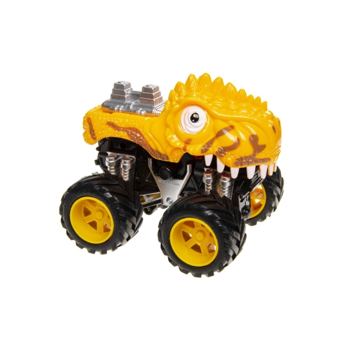 Výkonné auto s pohonom dinosaura