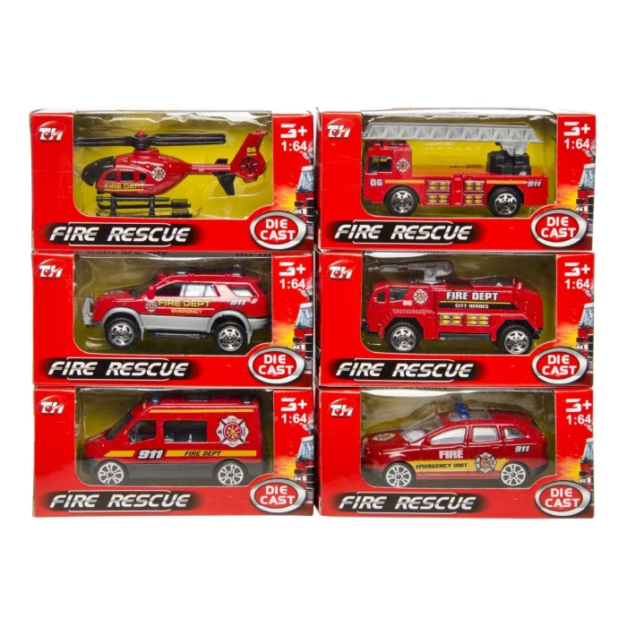 Pojazd strażacki Die-cast