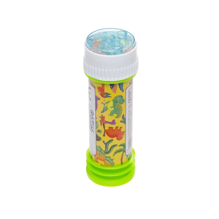 Dinosaur soap bubbles with maze