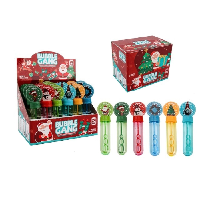 Christmas soap bubbles