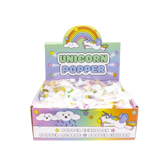 Mini unicorn shooting a ball