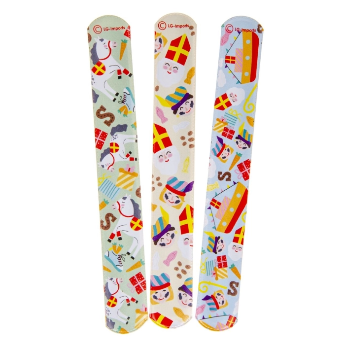 Children's snap bracelet - Sinterklaas Christmas