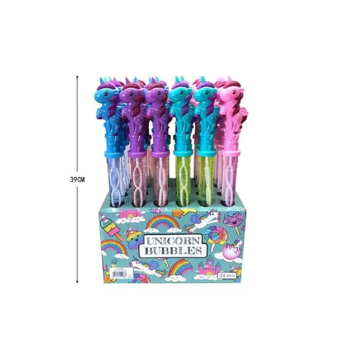Seifenblasen Einhörner XL - Länge 38 cm