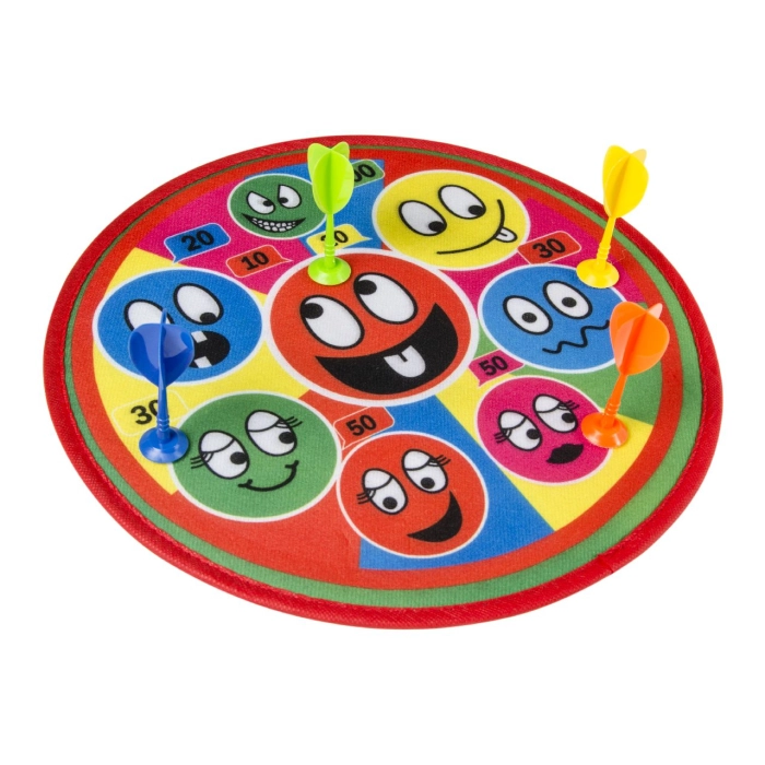 Dart game happy faces - target diameter 35 cm