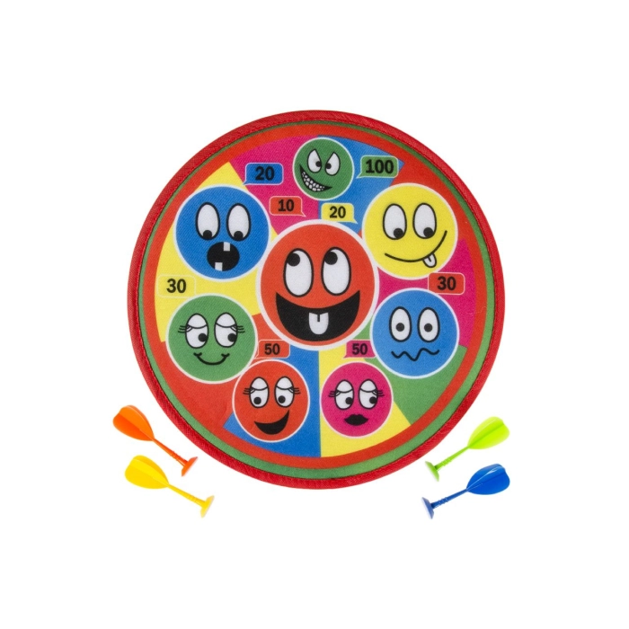 Dart game happy faces - target diameter 35 cm