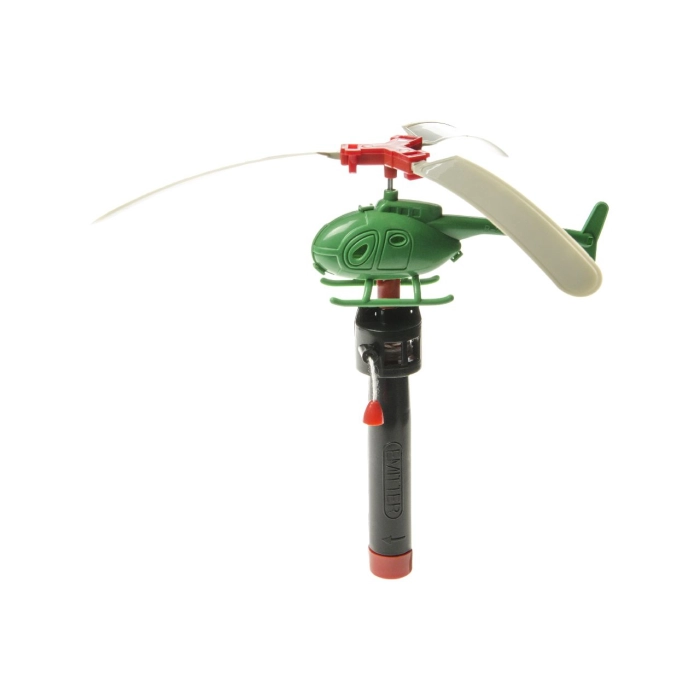 Zabawkowy helikopter z napędem manualnym