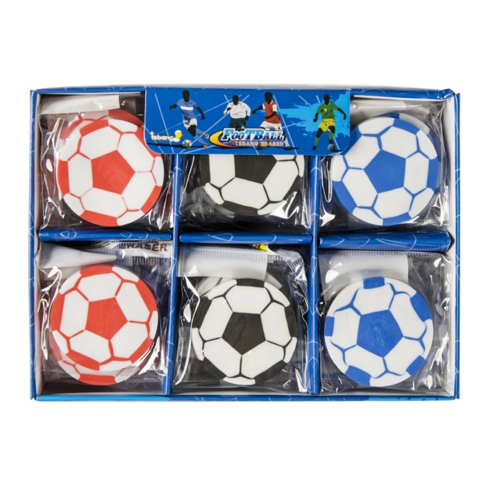 Futball radír - mix