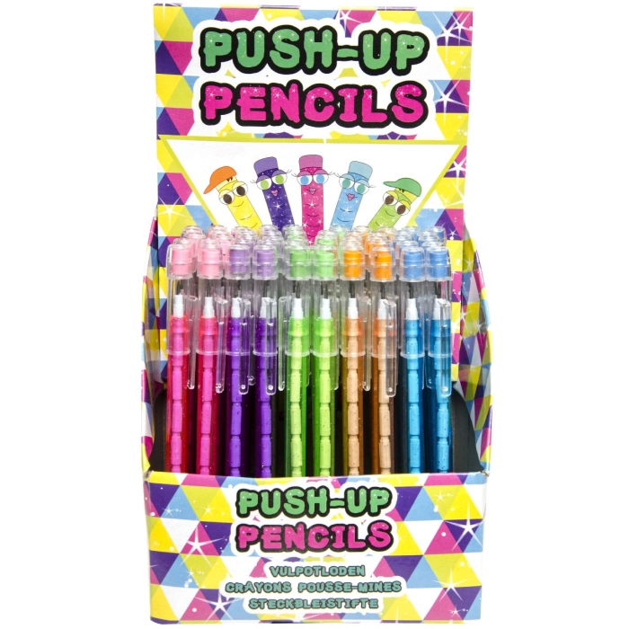 Modularer Push-up-Bleistift mit Radiergummi