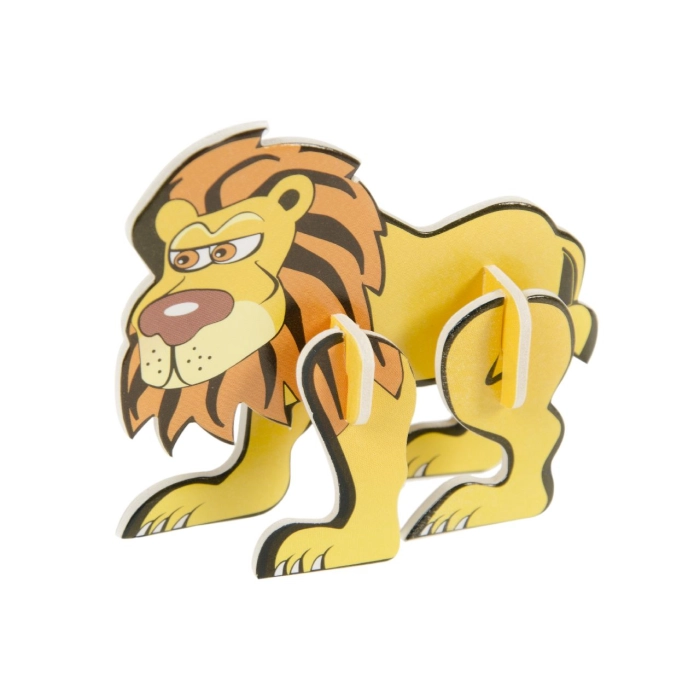 Zbuduj dzikie zwierzę - puzzle 3D