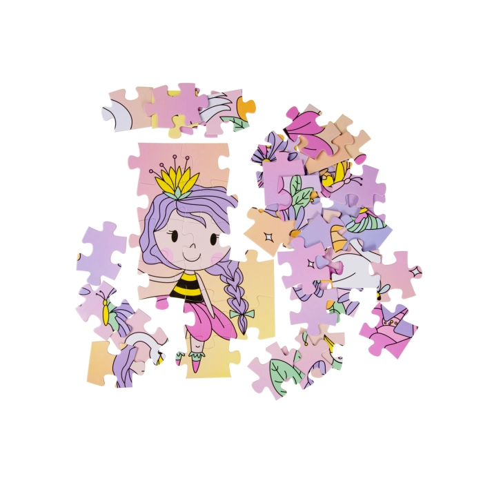 Puzzle dla dzieci - Księżniczka