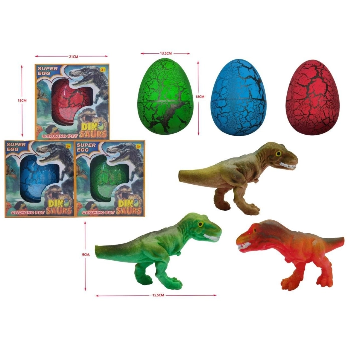 Gigantyczne jajo - Dinozaur wykluwający się z jajka