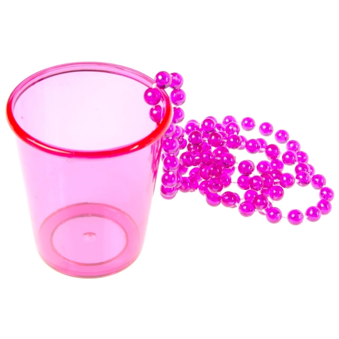 Shot glass for the neck