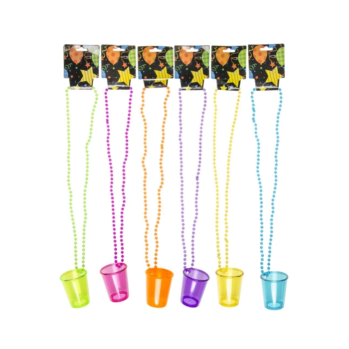 Shot glass for the neck