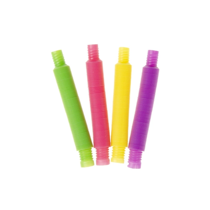 A de-stressing sensory tube toy