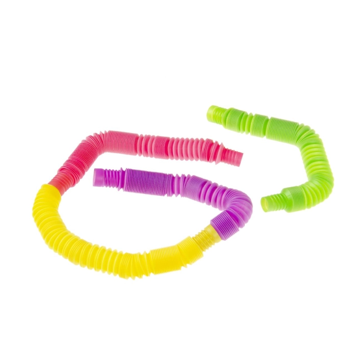 A de-stressing sensory tube toy
