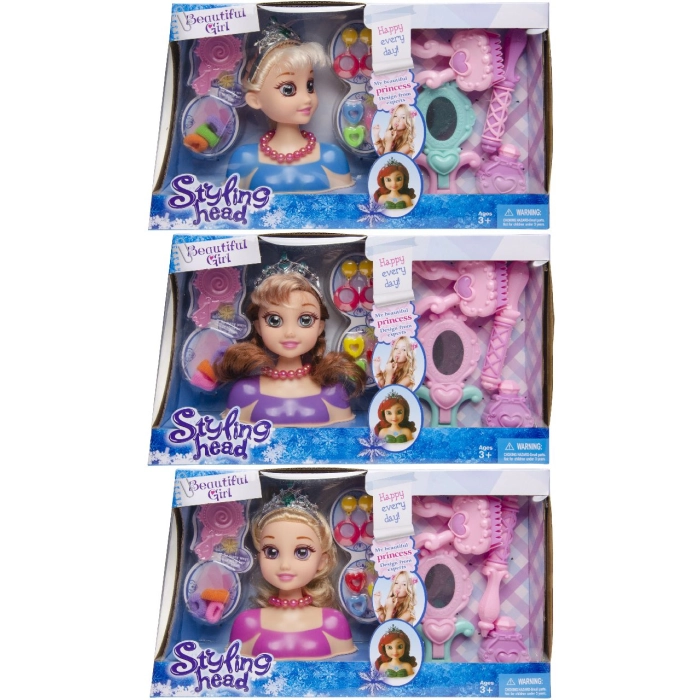Princess doll to be combed with accessories L