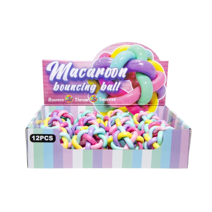 Kroucený skákací míč - duha