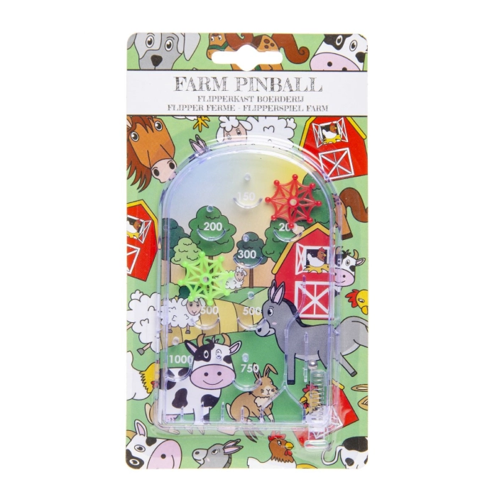 Gra zręcznościowa pinball zwierzeta hodowlane
