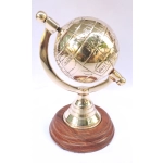 Decorative metal globe