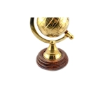 Decorative metal globe