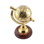 Decorative metal globe