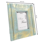 Frame 10 x 15 in mango wood