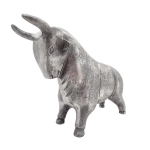 Byk- figurka dekoracyjna aluminium