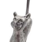 Figurka kočky 23 cm, hliník