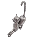 Figurka kočky 23 cm, hliník