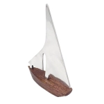 Decorative yacht figurine, 27 cm