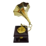 Figurka gramofonu w stylu retro