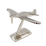 Metallmodell eines einmotorigen Flugzeugs